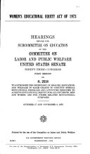 Women's Educational Equity Act of 1973