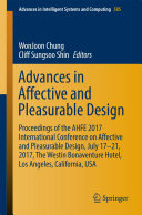 Advances in Affective and Pleasurable Design Pdf/ePub eBook