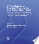 If You Seduce a Straight Person  Can You Make Them Gay  Book