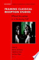Framing Classical Reception Studies