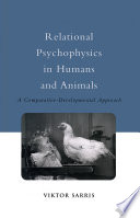 Relational Psychophysics in Humans and Animals Book