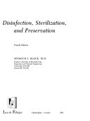 Disinfection  Sterilization  and Preservation