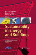 Sustainability in Energy and Buildings
