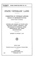 State Veterans' Laws