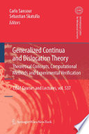 Generalized Continua and Dislocation Theory Book