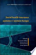 Social Health Insurance Systems In Western Europe
