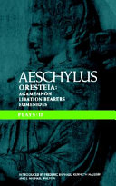 Aeschylus Plays  II