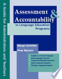 Assessment and Accountability in Language Education Programs