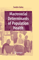Macrosocial Determinants of Population Health Book PDF