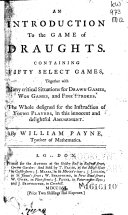 An Introduction to the Game of Draughts