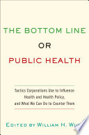 The Bottom Line Or Public Health Book