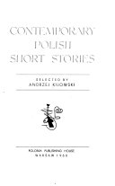 Contemporary Polish Short Stories
