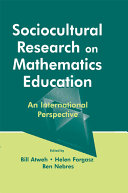 Sociocultural Research on Mathematics Education