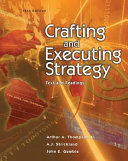 Crafting and Executing Strategy Book PDF