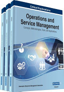 Operations and Service Management: Concepts, Methodologies, Tools, and Applications