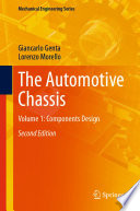 The Automotive Chassis Volume 1: Components Design /
