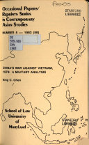 China's War Against Vietnam, 1979