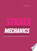Strata Mechanics Book