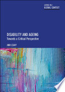 Disability and ageing : towards a critical perspective /