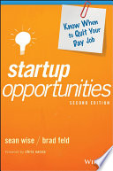 Startup Opportunities