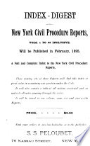 Civil Procedure Reports