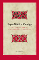 Beyond Biblical Theology