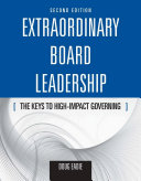 Extraordinary board leadership