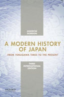 A Modern History of Japan  International Edition