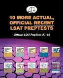 10 More Actual, Official Recent LSAT PrepTests