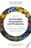 SDG12   Sustainable Consumption and Production