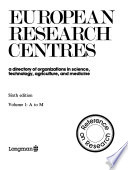European Research Centres