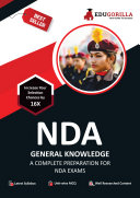 NDA GK Paper Exam Book | Chapter Wise Book For Defense Aspirants | Complete Preparation Guide