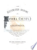 An Illustrated History of Sonoma County  California
