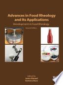 Advances in Food Rheology and Its Applications Book