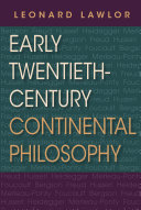 Early Twentieth century Continental Philosophy