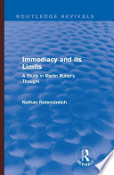 Immediacy and its Limits  Routledge Revivals  Book