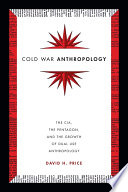 Cold War Anthropology Book