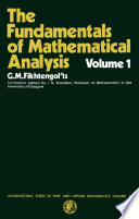 The Fundamentals of Mathematical Analysis Book