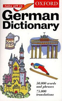 Oxford Take Off in German Dictionary
