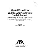 Mental Disabilities and the Americans with Disabilities Act