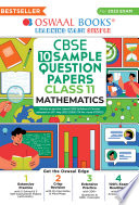 Oswaal CBSE Sample Question Papers Class 11 Mathematics  For 2023 Exam  Book PDF