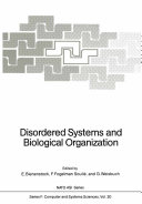 Disordered Systems and Biological Organization