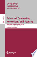 Advanced Computing  Networking and Security Book