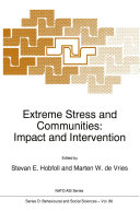 Extreme Stress and Communities: Impact and Intervention