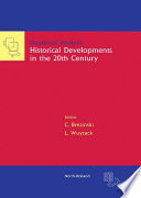Numerical Analysis Historical Developments In The 20th Century