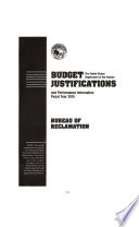 Energy and Water Development Appropriations for 2015  Department of Energy fiscal year 2015 justifications