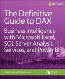 Cover of The Definitive Guide to DAX