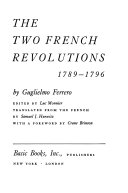 The Two French Revolutions, 1789-1796