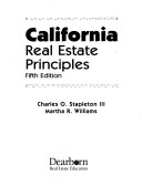 California Real Estate Principles Book