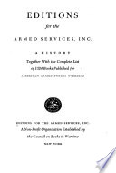 Editions for the Armed Services, Inc